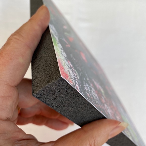 Rainbow Pour Painting ♥️ Art Print ready to h… - Picture 2 of 4